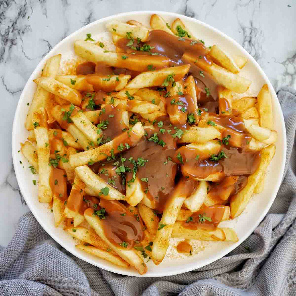 FRIES WITH GRAVY