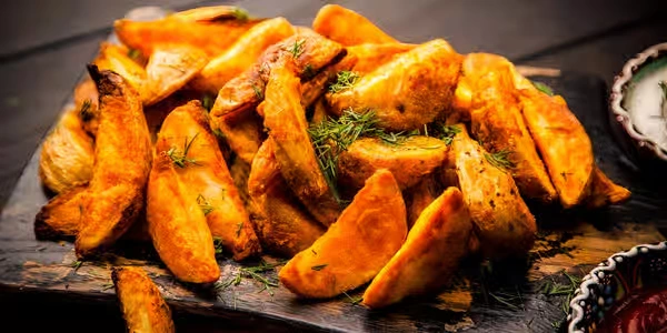 SPICY POTATO WEDGES